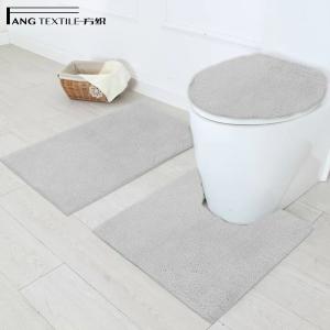 Quality Velvety Rectangular Shower Tufted Bath Mat Fast Drying wholesale