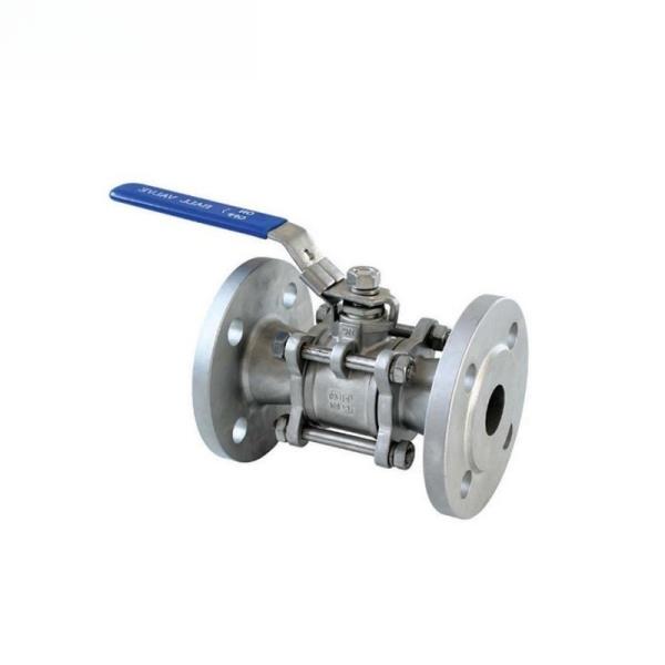 Stainless Steel 3PC Flange Ball Valve CF8 Package Gross Weight 0.223kg for