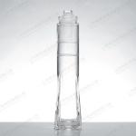 Unique Design Glass Bottle Custom Capacity Logo for Champagne Whiskey Brandy