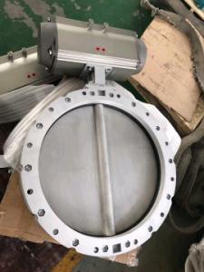 Quality AT83 gray colour aluminum alloy body double acting pneumatic actuator wholesale