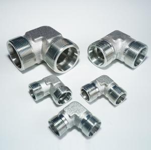 Quality Galvanized Sheet 90 Degree Elbow Jic Carbon Steel Fittings 1c9 Swivels Hydraulic Joint Stainless Fittings Hydraulics wholesale