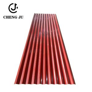 Quality 600-1500mm Colored Galvanized Steel Sheets S350 Aluzinc Corrugated Roofing Sheets wholesale