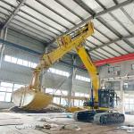 Telescopic Excavator with Clamshell Bucket Telescopic Boom for cat hitachi