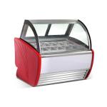 Fan Cooling 1500W R404a Ice Cream Cake Display Freezer