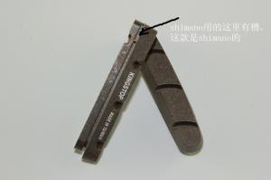 Quality brown Color brake pads replacement for carbon road bike wheel cork wood material shiman &amp;campygnolo cassette body wholesale