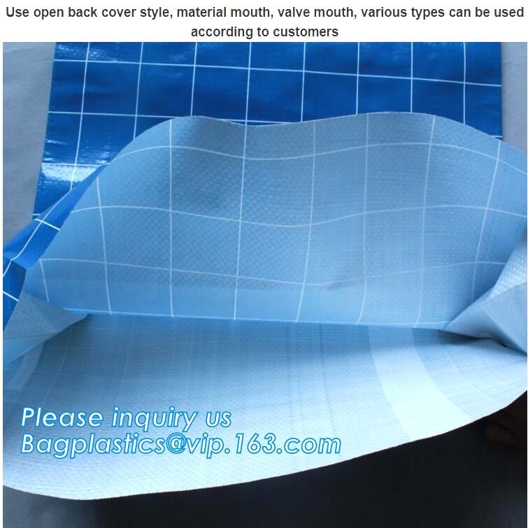 PP Plastic Type Bag With Valve Bag Type PP Woven Bags 50kg,China factory recycled pp woven bag for sugar and salt, packa