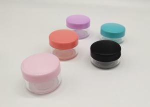 Quality 15g 20g PS Transparent Face Cream Jars With PP Cap wholesale