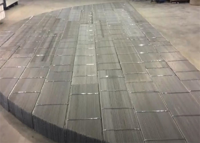 Width 500mm 304sus Wire Mesh Demister For Filtration Separation Industry