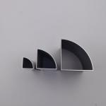 Rounded Corner Aluminum Square Tubing Powder Coated Aluminium Profile 25x25