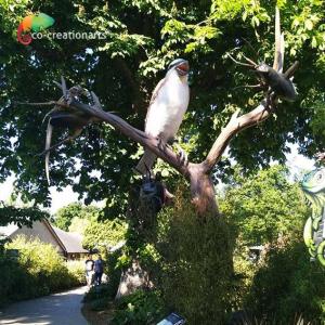 Quality ISO Garden Ornaments Realistic Animatronic Looking Bird Lifelike Animals wholesale