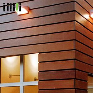 Quality Wood Wall Cladding Panels , Exterior Wooden Wall Tiles 5 Years Warranty wholesale