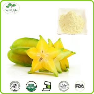 Quality Nutrition Carambola Fruit Powder / Star Fruit Juice Powder wholesale