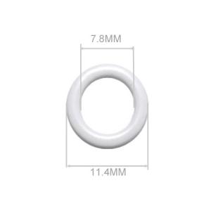 Quality Strong Hardness Bra Adjuster Slider 7.8mm O Shape For Underwear wholesale