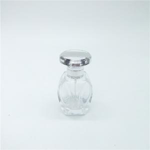 Quality Cosmetics Packaging Refillable Cosmetic Glass Bottles 50 Ml Fully Transparent wholesale