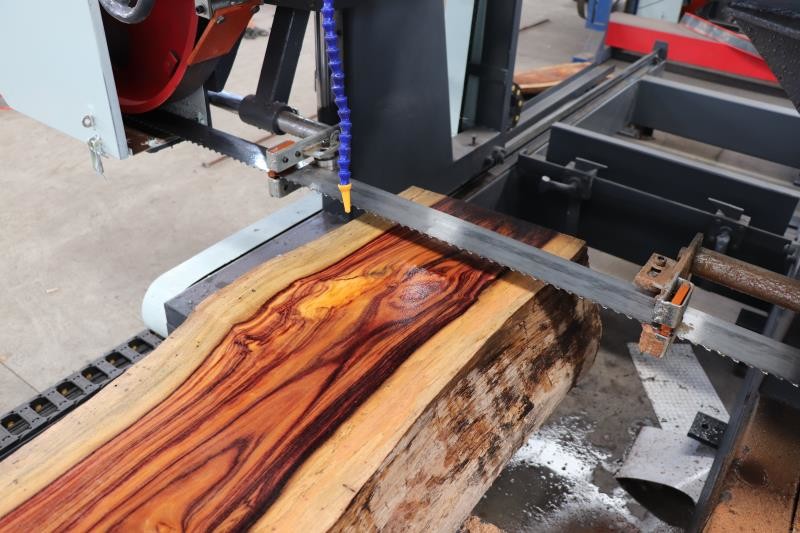 MJ1000E 1000mm Wood Portable Sawmill Horizontal Bandsaw Mill