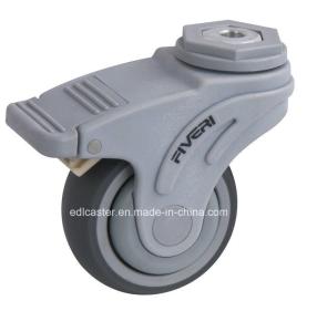 Quality TPR Wheel Material Fiveri 3&quot; K5813-736 Bolt Hole Brake Caster with 95kg Load Capacity wholesale