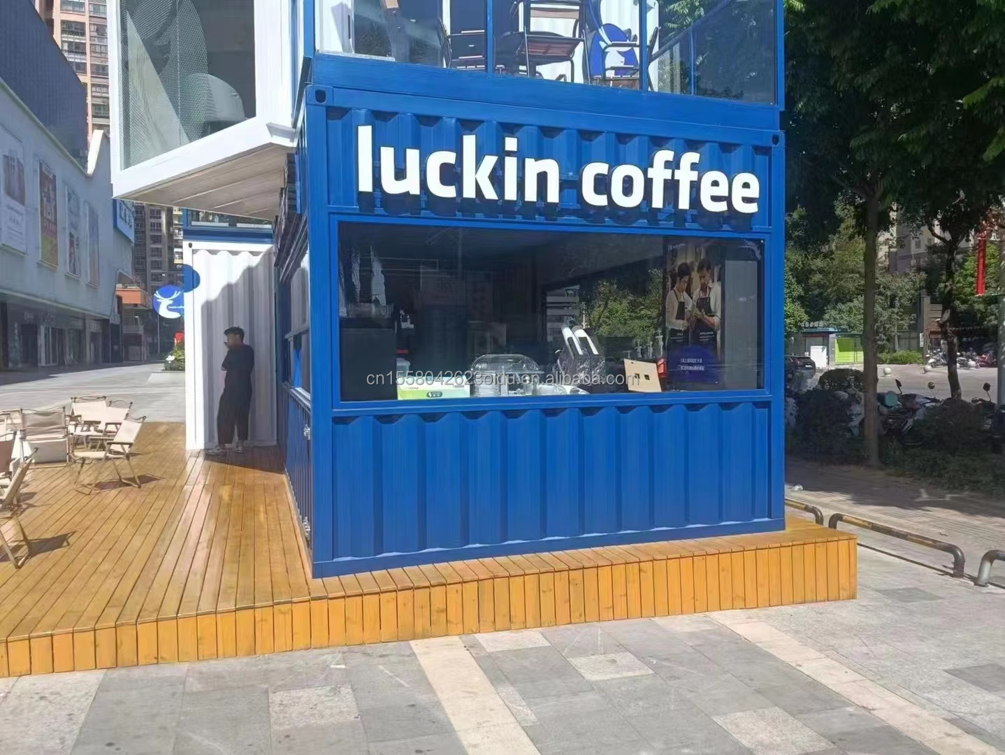 10ft 20ft Steel Shipping Container Prefabricated House Shop Bar Workshop Home Bedroom Hotel 40ft Size with Sandwich Panel