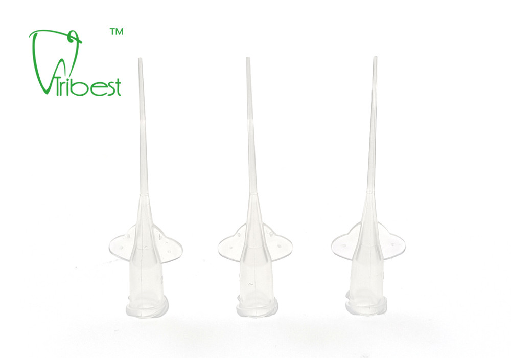 Long Curved Capillary Tip For Endodontic Treatment Aspirating Dental Syringe