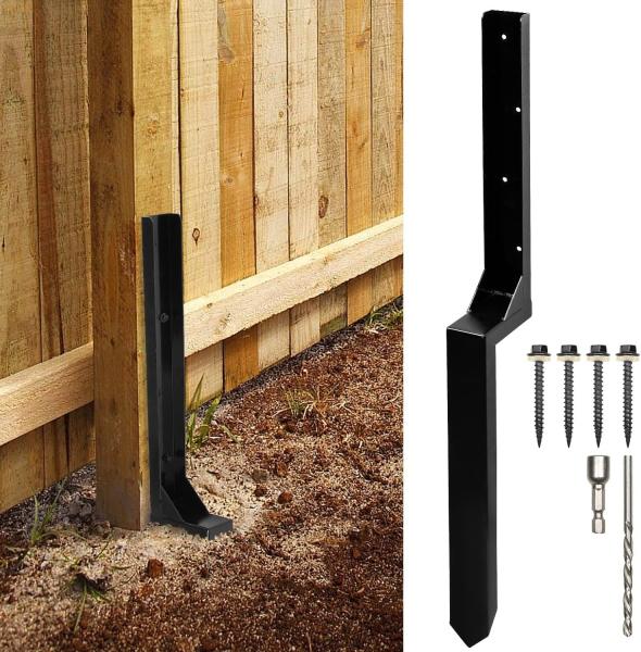 Nature Pressure Treated Wood Fence Post Repair Kit for Additional Structural