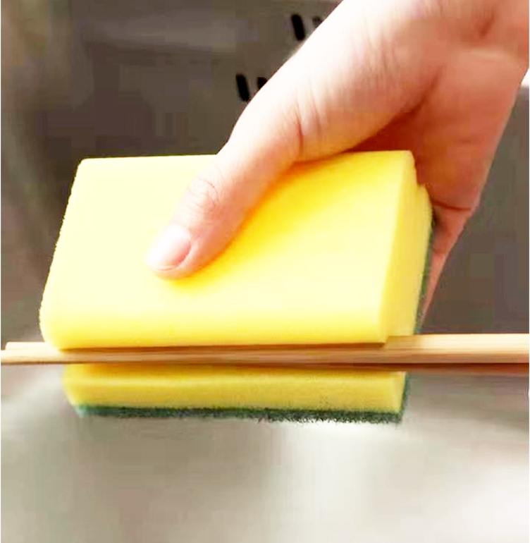 Eco Friendly Non Toxic Dish Sponge Compact For Tough Stains And Grease
