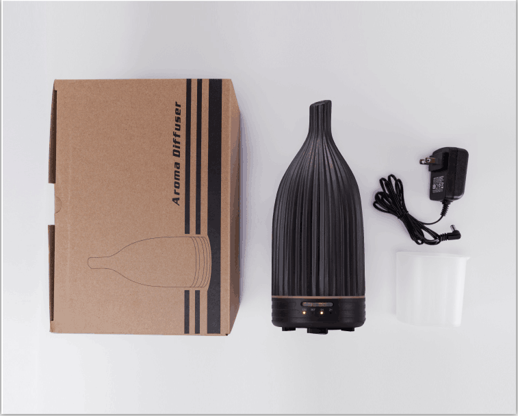 Hot Selling 120ml Elegant Home Quiet Oil Diffuser Ceramic Aroma Scented Fragrance Diffuser Ultrasonic Ceramic Aroma Diffuser