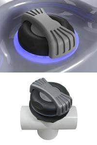 Quality Spa Led Hot Tub Diverter / Valve Inflatable Spa Hot Tub Accessories wholesale