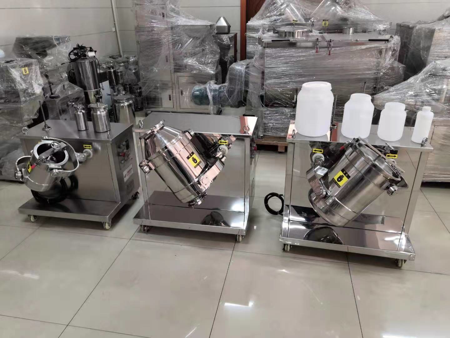 Tencan Three Dimensional Mixer Chemical Powder 3D Mixing Machine