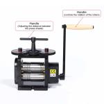 Small Jewelry Manual Rolling Mill Machine 110/130mm 110V-220V