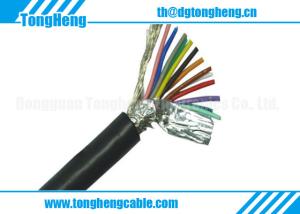 Quality 12C Motor Engine Oil Resistant Spiral Shielded Halogen Free Cable wholesale