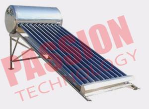 Quality 120L Integrated Solar Water Heater Tubes , Solar Hot Water Heater System For Family wholesale