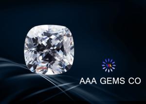 Quality OEM White Loose Moissanite Diamond 4.5mm Cushion Cutting Shape wholesale