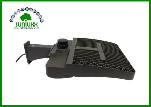 Quality 39000 Lumens 300W LED Shoebox Light , Bronze Finish LED Street Pole Fixtures wholesale