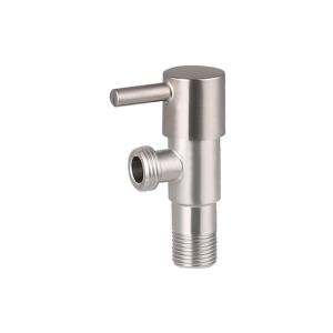 Quality CE Single Way Stainless Steel Angle Stops Plated Brush Finishing wholesale
