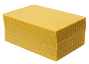 Quality Grade A type Beeswax foundation sheet for Beekeeping wholesale