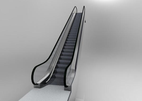30 Degrees Commercial Escalator 35 Degrees Escalator Glass Balustrade Width