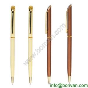 Quality resin dome metal pen,resin top promotional gift ball pen wholesale