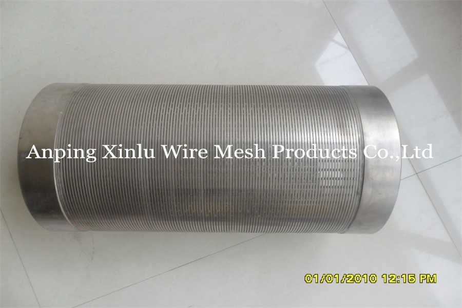 8" Triangular Shaped V Wire Screen Pipe Water Well Screen Tube
