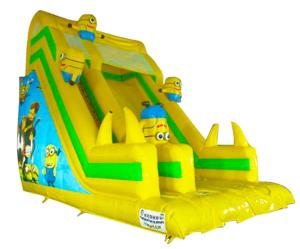 Quality Children Fun Park Yellow Inflatable Minions Slide For Rentals wholesale