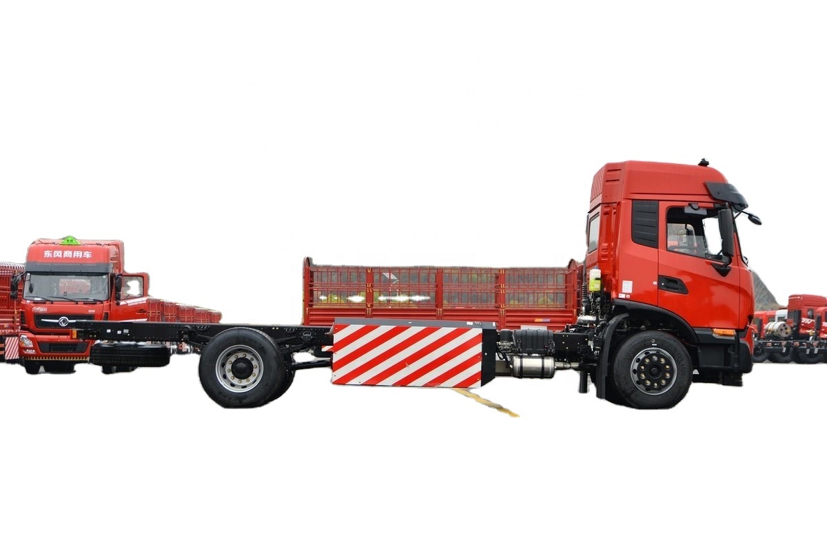 Reverse Shift Number 2 Dongfeng KR 220HP 4x2 Box Cargo Truck with 9990kg Payload