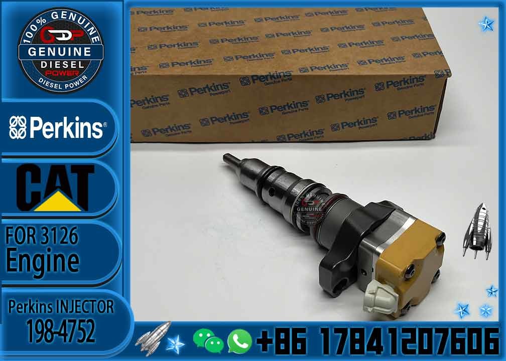 1734059 1747527 Excavator Spare Parts diesel fuel injector 2321173 173-4059 174-7527 198-4752 for CAT 3408 3412 E Diesel