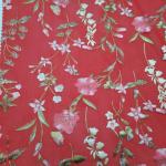 90 Polyester 10 Spandex 75D Printed Knitted Fabric Breathable