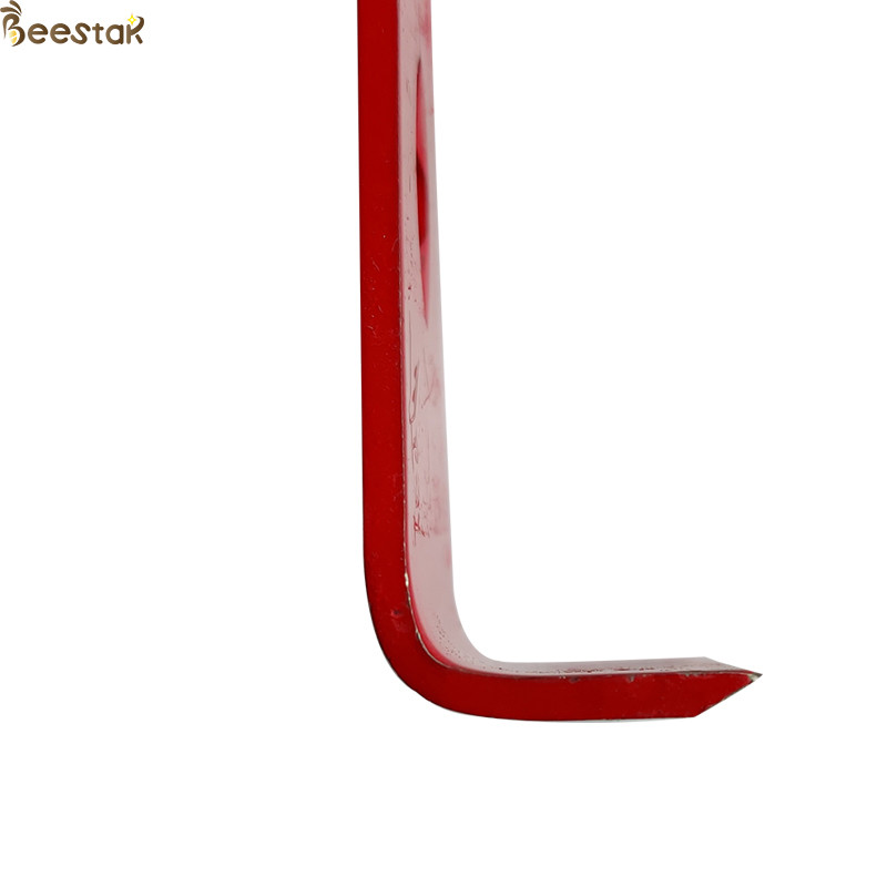 Apiculture Hive Tools Beekeeping Equipment Red Stainless Steel Hive Tool Scraper