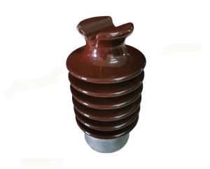 Quality Bright Brown Glazed OEM 22kV Porcelain Line Post Insulator wholesale