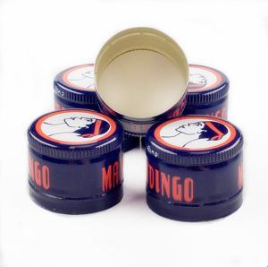 Quality 28mm MCA Aluminum Metal Twist Off Caps for Soft Drink Sparkling Water bottle wholesale
