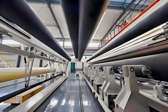 High Speed Slitter Machine Press Slitter Roller Polyurethane Rubber Conveyor Rollers