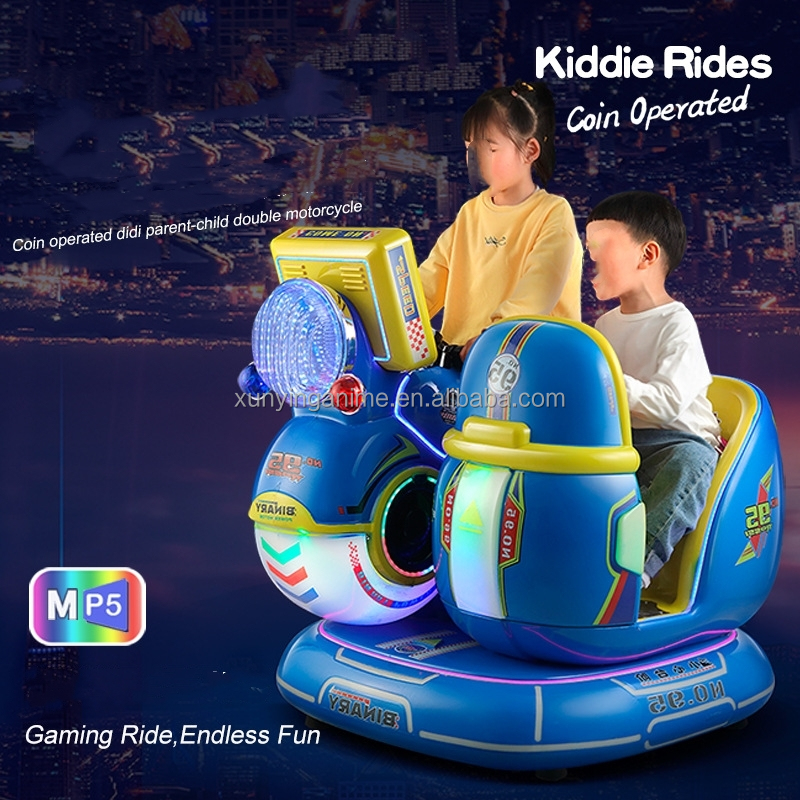 Customized Arcade Race Car Video Game Machine Kiddie Ride On Motorcycle for Amusement