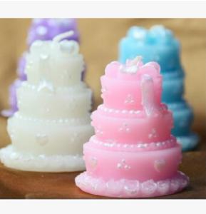 Quality New creative promotion gift product wedding gift party festival cake candle wholesale