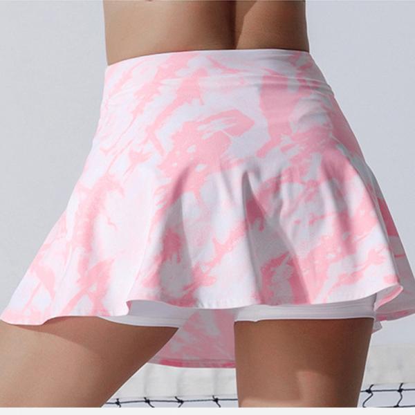 STC Active Stretch Tennis Golf Skorts Women'S Printed Badminton Skirts With