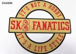 Big Back Clothing Embroidery Rock Patches For Motorcycle Vest