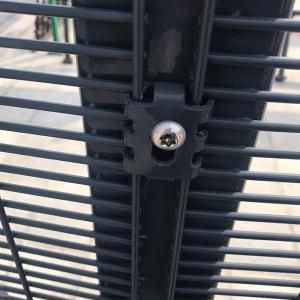 Quality PVC Coated 358 Anti Climb Mesh , Galvanized Steel Wire 358 Prison Mesh wholesale